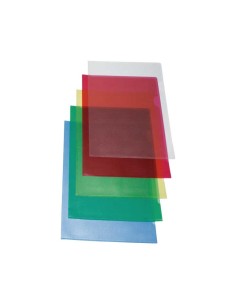 C. 50 DOSSIER UÑERO GRAFOPLAS Fº PVC ROJO